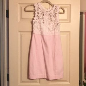 Lilly Pulitzer breakers lace top shift dress